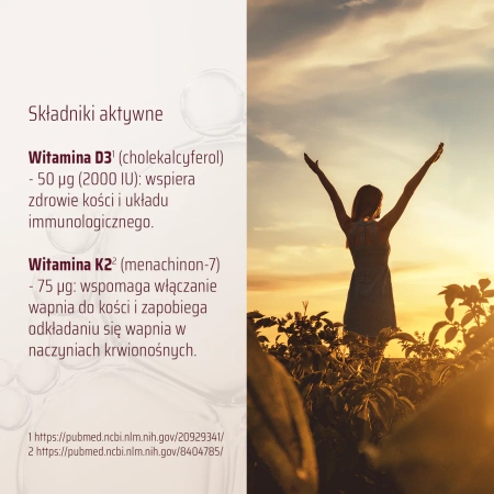 Intenson Witamina D3 + K2 - 120 kaps.