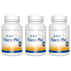 Zestaw 3x Dr Rath Vitacor Plus™ 90 kaps.