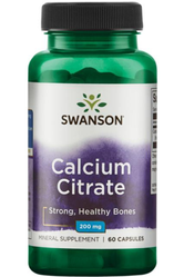 Calcium Citrate 200 mg (60 kaps.)