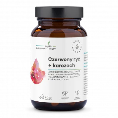 Aura Herbals Czerwony Ryż + Karczoch 60 k