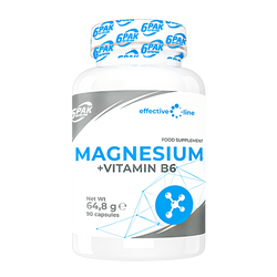 6PAK EL Magnesium + Vitamin B6 90 kaps.