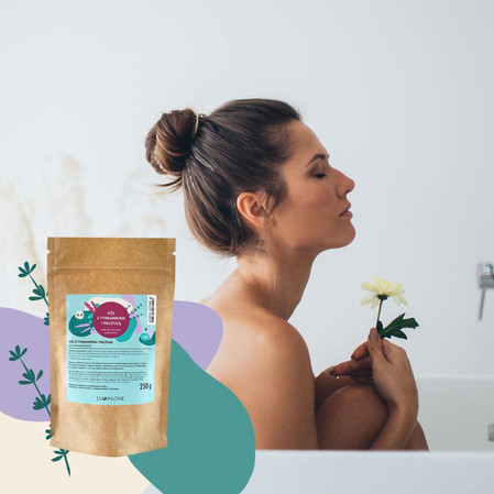 Lullalove, Sól z tymiankiem i paczulą, 250 g