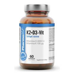 Pharmovit Witamina K2 D3 Softgel Active 60 k