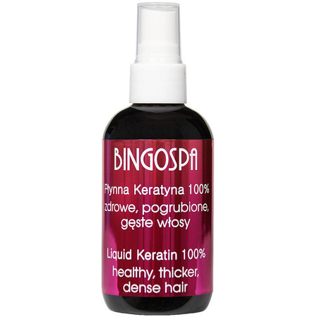 Bingospa Płynna Kreatyna 100% zdrowe włosy