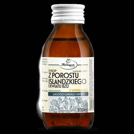 Herbapol − Syrop z porostu islandzkiego − 100 ml