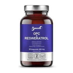 Panaseus OPC + Resweratrol - 50 kap młodość