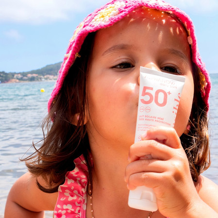 Alphanova Daily Sun, BEBE, mleczko do opalania SPF50+, wrażliwa skóra, 50 ml