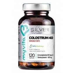 MyVita SILVER Colostrum 40/400mg 120 kap