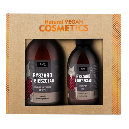 Ryszard z Bieszczad zestaw żel pod prysznic 500ml + szampon 300ml