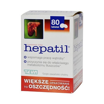 Hepatil 150 mg 80 tabletek