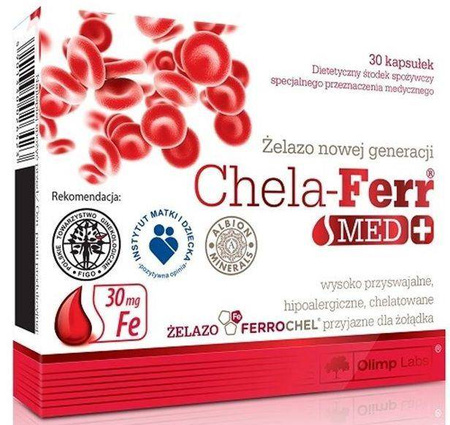 Olimp Labs  Chela ferr med żelazo Ferrochel®  30 kaps.
