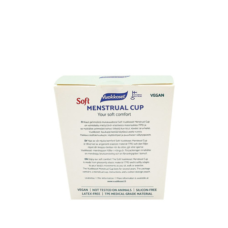 Vuokkoset, Kubeczek menstruacyjny, rozmiar M, 1 szt.
