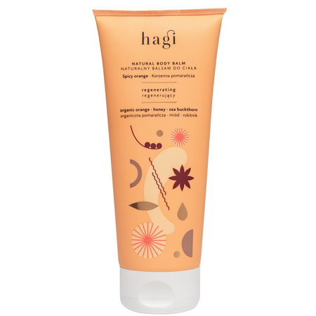 Hagi - Balsam do ciała korzenna pomarańcza - regenerujący 200 ml