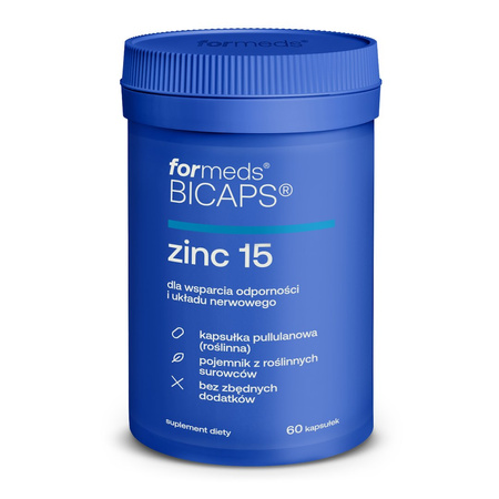 Formeds Bicaps Zinc 15 Cynk 60 kaps.
