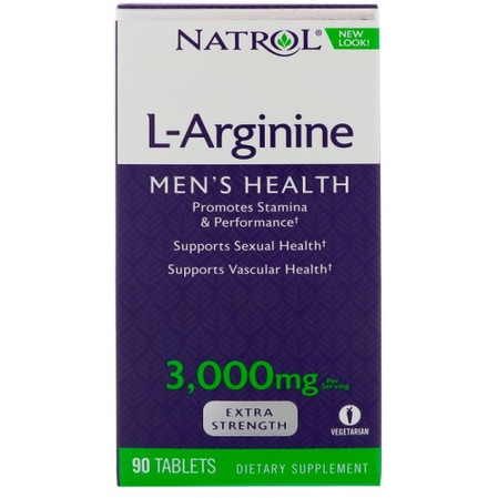 Natrol L-Arginine 3000 mg 90 tabl.