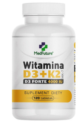 MedFuture Witamina D3 + K2 Forte 120 tabl.
