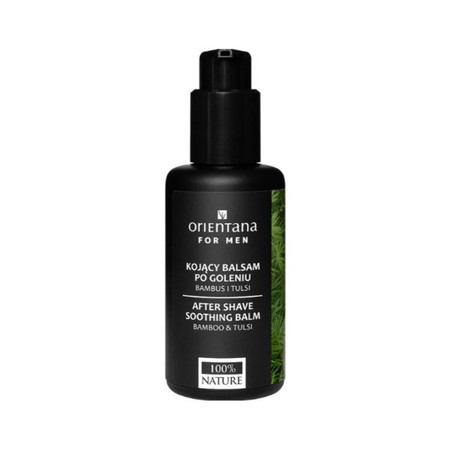 Orientana for men - Kojący balsam po goleniu. Bambus i tulsi - 75 ml