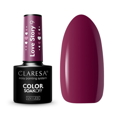 Color Soak Off UV/LED lakier hybrydowy Love Story 9 5g