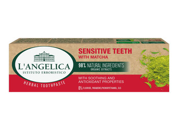 L'Angelica Pasta Wrażliwe Zęby z Matchą 75ml