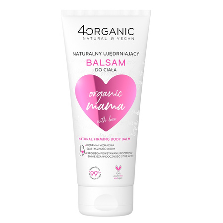4organic Organic Mama ujędrniający balsam do ciała 200ml