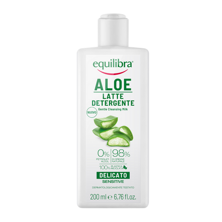 Equilibra Aloesowe delikatne mleczko do demakijażu 200ml
