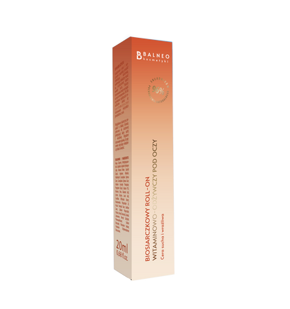 Balneokosmetyki - Biosiarczkowy roll-on witaminowo-odżywczy pod oczy 30ml