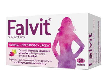 Falvit witaminy dla kobiet 60 tabletek