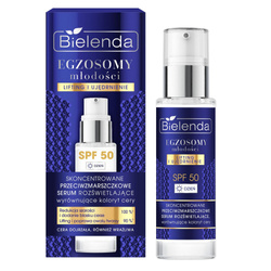 Egzosomy Młodości skoncentrowane przeciwzmarszczkowe serum rozświetlające SPF50 30ml