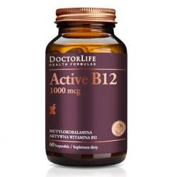 Active B12 aktywna witamina B12 1000mcg suplement diety 60 kapsułek