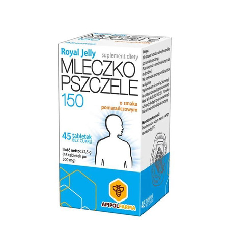 ApipolFarma Mleczko Pszczele 150 45 t.