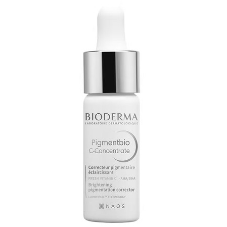 Bioderma Pigmentbio Rozjaśniający koncentrat do twarzy z witaminą C, 15 ml