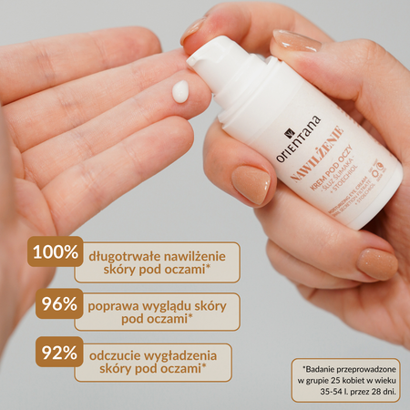 Orientana, Naturalny krem pod oczy ze śluzem ślimaka, 15 ml