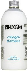 Bingospa Szampon Kolagenowy Z Olejem Jojoba 500 Ml