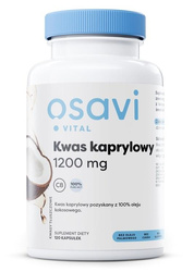 Osavi Kwas kaprylowy 600 mg - 120 kaps.