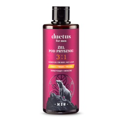 Duetus for Men Żel pod prysznic 3w1 energetyzujący 300 ml