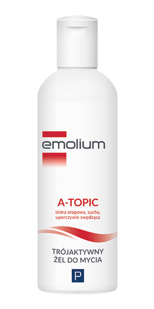 Emolium A-topic Trójaktywny żel do mycia 200 ml
