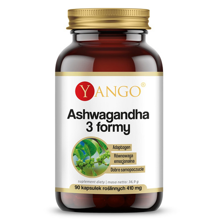 Yango Ashwagandha 3 formy 90 k