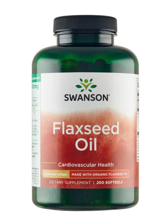 Flaxseed Oil 1000 mg (200 kaps.)