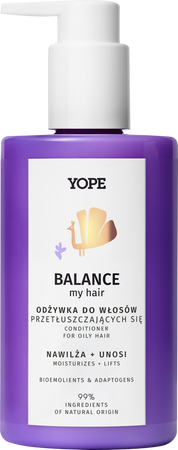 Yope Balance My Hair Odżywka do włosów przetłuszczajacych się z emolientami 300ml