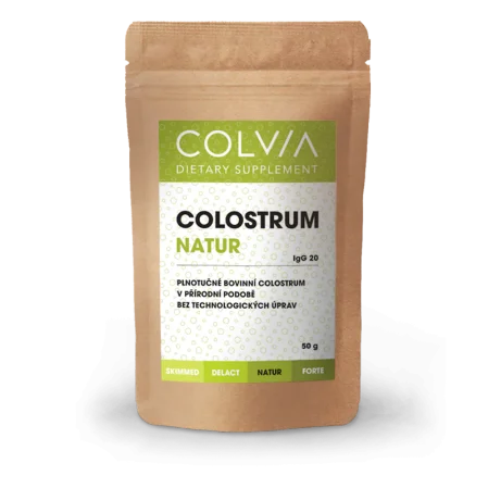 Colvia Colostrum Natural (pełnotłuste) 50g