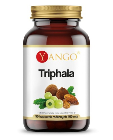 Yango Triphala na wsparcie trawienia 90 kaps.