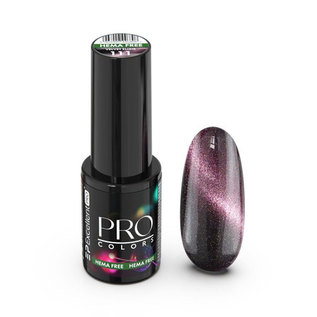 Pro Colors Hema Free CatEye lakier hybrydowy 111 Velvet Elixir 7g