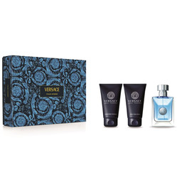 Pour Homme zestaw woda toaletowa spray 50ml + żel pod prysznic 50ml + balsam po goleniu 50ml