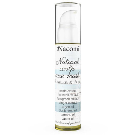 Nacomi - Naturalna olejowa maska do skóry głowy - 50 ml