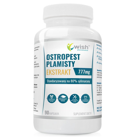 Wish Ostropest Plamisty Ekstrakt 77 mg - 90 kaps.