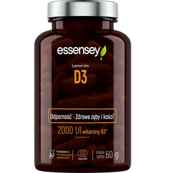 Essenesy Witamian D3 120 kaps.
