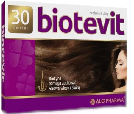 Alg Pharma Biotevit na piękne włosy 30 tabl.