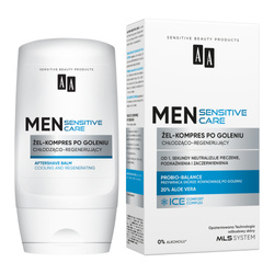 Men Sensitive żel-kompres po goleniu chłodząco-regenerujący 100ml