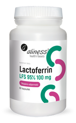 Aliness Lactoferrin LFS 95% 100 mg x 60 kaps