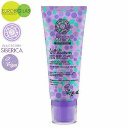 Wegańska, kremowa pianka oczyszczająca do twarzy, 100ml BLUEBERRY SIBERICA